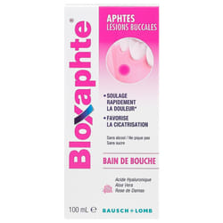 Bausch + Lomb BloXaphte Bain de Bouche 100 ml