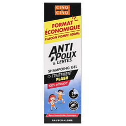 Cinq sur Cinq Shampoing Gel Anti Poux & Lentes 400 ml