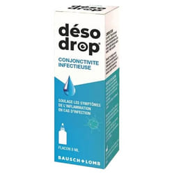 Bausch + Lomb Désodrop Conjonctivite Infectieuse 8 ml