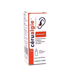 Cérualgie solution auriculaire flacon (Gouttes douleur oreilles)