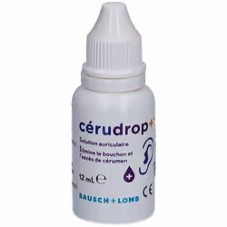 Bausch + Lomb CeruDrop+ Solution auriculaire - 12ml