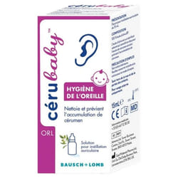 Bausch + Lomb CéruBaby Hygiène de l'Oreille 15 ml