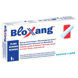 Bausch + Lomb Bloxang 4 Éponges Hémostatiques