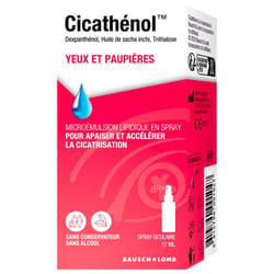 Bausch + Lomb Cicathénol Yeux et Paupières 17 ml