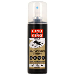 Cinq sur Cinq Anti-Moustiques Spray Vêtements et Tissus 100 ml
