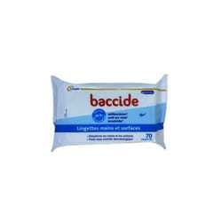 Baccide Lingettes Mains et Surfaces 70 lingettes