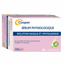 Cooper Sérum Physiologique 30 Unidoses