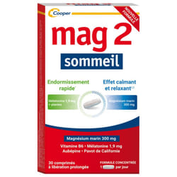 Mag 2 Sommeil Libération Prolongée 30 Comprimés