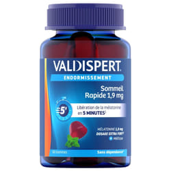 Valdispert Sommeil Rapide 1,9 mg 60 Gummies