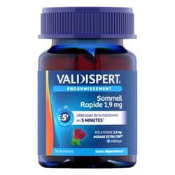 Valdispert Sommeil Rapide 1,9 mg 30 Gummies