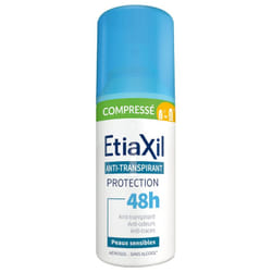 Etiaxil Déodorant Anti-Transpirant Compressé 48H Peaux Sensibles Aérosol 100 ml