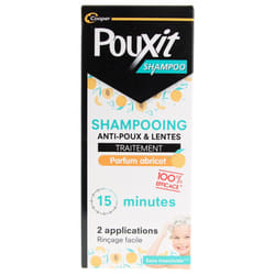 Pouxit Shampoing Anti-Poux & Lentes Abricot 200 ml