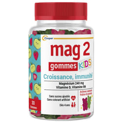 Mag 2 Kids Croissance et Immunité 30 Gommes