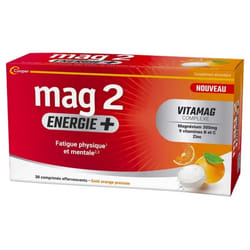 Mag 2 Énergie+ 30 Comprimés Effervescents