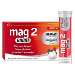 Mag 2 Boost 20 Comprimés Effervescents
