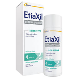 Etiaxil Déodorant Détranspirant Sensitive Pieds et Mains Peaux Sensibles 100 ml