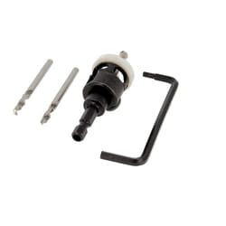 Diager - Kit Terrasse de 3 Forets de 4 + Fraisoir-Butee de Prof.-Cle Hexa