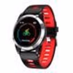 Montre Connectée Iphone Android Bracelet Cardio 1.3 Pouce Photo à Distance Rouge YONIS