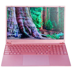 Ordinateur Portable windows 11 Ultrabook 15.6 Pouces 8GB+256GB Intel 2.3GHz Rose YONIS