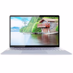 Ultrabook Windows 11 Quad Core 12+128Go PC Portable Full HD 15.6 Pouces Argent YONIS