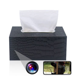 Boîte Mouchoirs Caméra Espion Full HD 1080P Détecteur Mouvement Cachée WiFi YONIS
