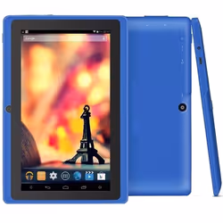 Tablette Tactile Android 6.0 7 Pouces Quad Core 8Go Dual Cam Flash Bleue + SD 32Go YONIS