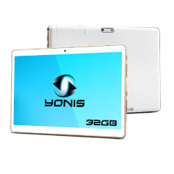 YONIS Tablette 10" - 16 Go Or + SD 4 Go