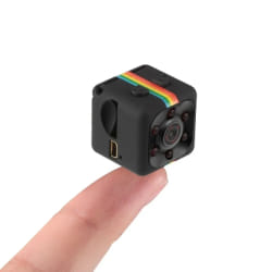 YONIS Mini Caméra Sport Sans Fil - Noir
