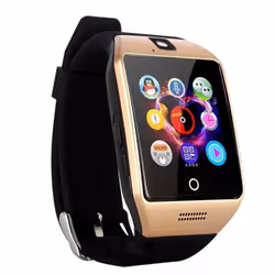 Montre Connectée Android iOs Smartwatch Bluetooth Phone Appels Anti Perte Or + SD 32Go YONIS