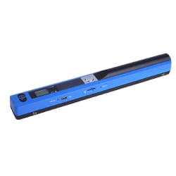 Yonis Scanner Portable + SD 4 Go - Bleu