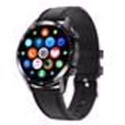Montre Connectée Cardio Tension Moniteur de Sommeil Coach Sportif Noir YONIS