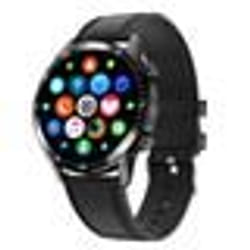 Montre Connectée Cardio Tension Moniteur de Sommeil Coach Sportif Noir YONIS