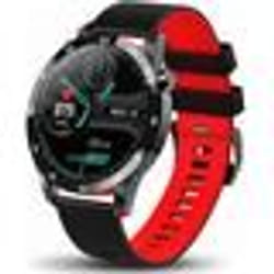 Montre Connecté Sport 15 Tension Pression Cardio Podomètre Sommeil Rouge YONIS