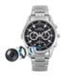 Montre Caméra Espion HD 1080p Vision Nuit Détection Mouvement Audio Vidéo ROM 32 Go Argent YONIS
