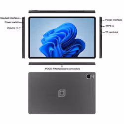 Yonis Y-12634-0 Go-Sans clavier Windows 11 Gris - Vue supplémentaire 4
