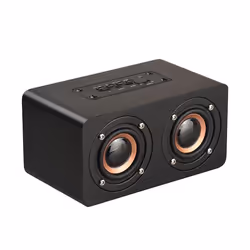 Enceinte Bluetooth 4.2 Subwoofer Mains Libres Radio FM AUX MP3 SD Noir YONIS
