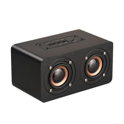 Enceinte Bluetooth 4.2 Subwoofer Mains Libres Radio FM AUX MP3 SD Noir YONIS