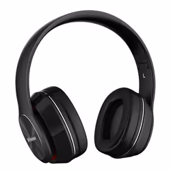 Casque Audio Sans Fil Bluetooth MP3 Batterie Longue Durée FM Micro SD Noir YONIS