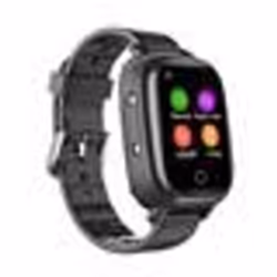 Montre Traceur GPS 4G pour Senior Enfant Localisation Température Cardio Pression Noir YONIS