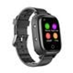 Montre Traceur GPS 4G pour Senior Enfant Localisation Température Cardio Pression Noir YONIS