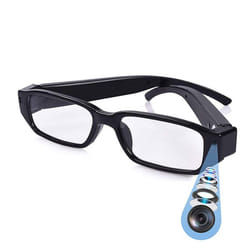 Lunette de Vue Caméra Espion HD 1080P Détection de Mouvement Appareil Photo Noir YONIS