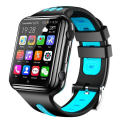 Yonis Montre Téléphone 4G - Noir Bleu