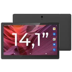 Tablette Tactile 14.1 Pouces 4G Grand Écran Full HD Android ROM 4Go+128Go + SD 32Go Noir YONIS
