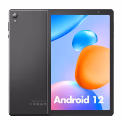 Tablette Android 12 Quad Core 10 pouces WiFi Bluetooth 2GB + 32GB + SD 128Go Noir YONIS