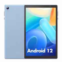 Tablette Android 12 Quad Core 10 pouces WiFi Bluetooth 2GB + 32GB + SD 512Go Argent YONIS