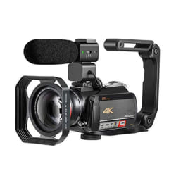 Yonis Caméscope 4K HD Vision Nocturne