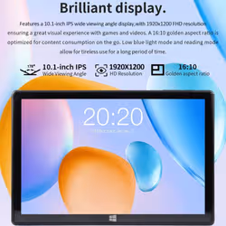 Yonis Y-14008-0 tablette Windows 11 Argent - Vue supplémentaire 6