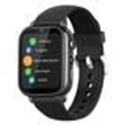Montre Connectée 4G Étanche IP67 Dual Caméra Android 8.1 Mesure Température 2G+16G Noir YONIS