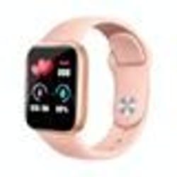 Montre Connectée Suivi Santé Et Fitness Tactile Étanche Rose YONIS