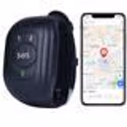 Montres GPS 4G SOS Traceur pour Sénior Suivi Santé Et Sécurité Noir YONIS